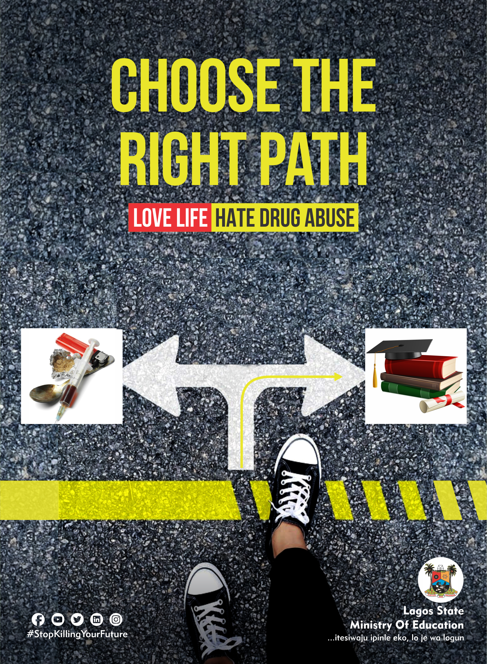Choose the right path campaign